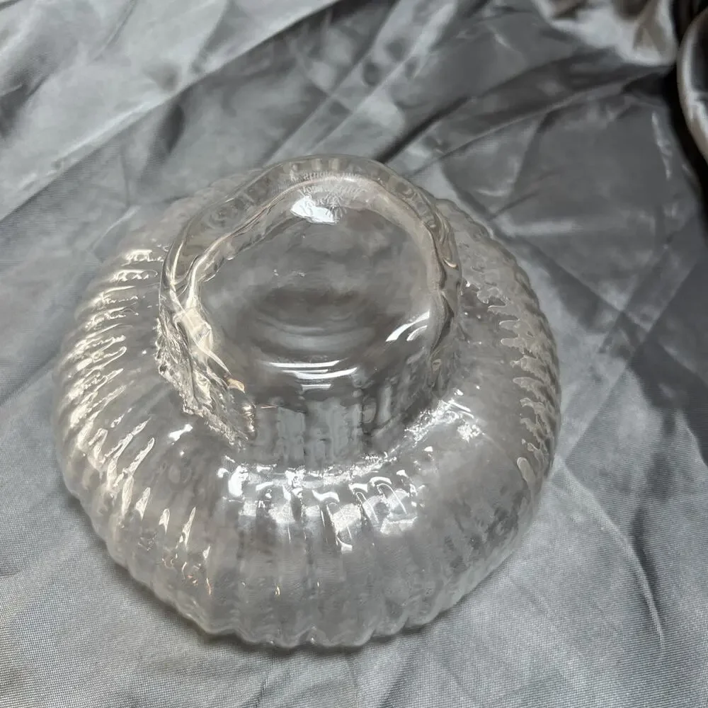 Crystal Bowl By Rosenthal Studio Line Crystal Footed Bowl 5.5